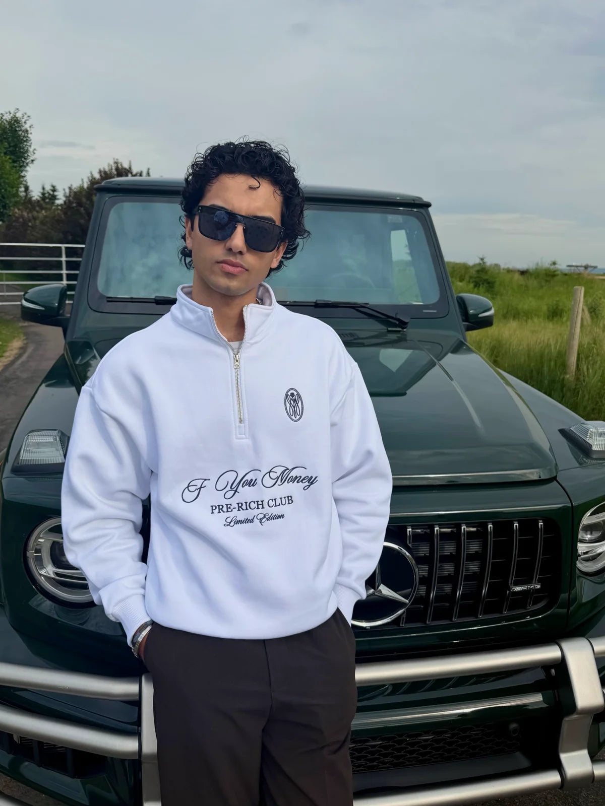 Pre Rich Club: Quarter Zip lifestyle